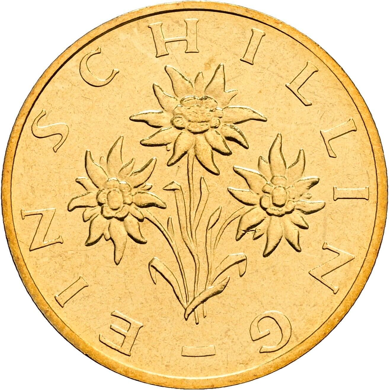 1 Schilling 2000 – Rückseite