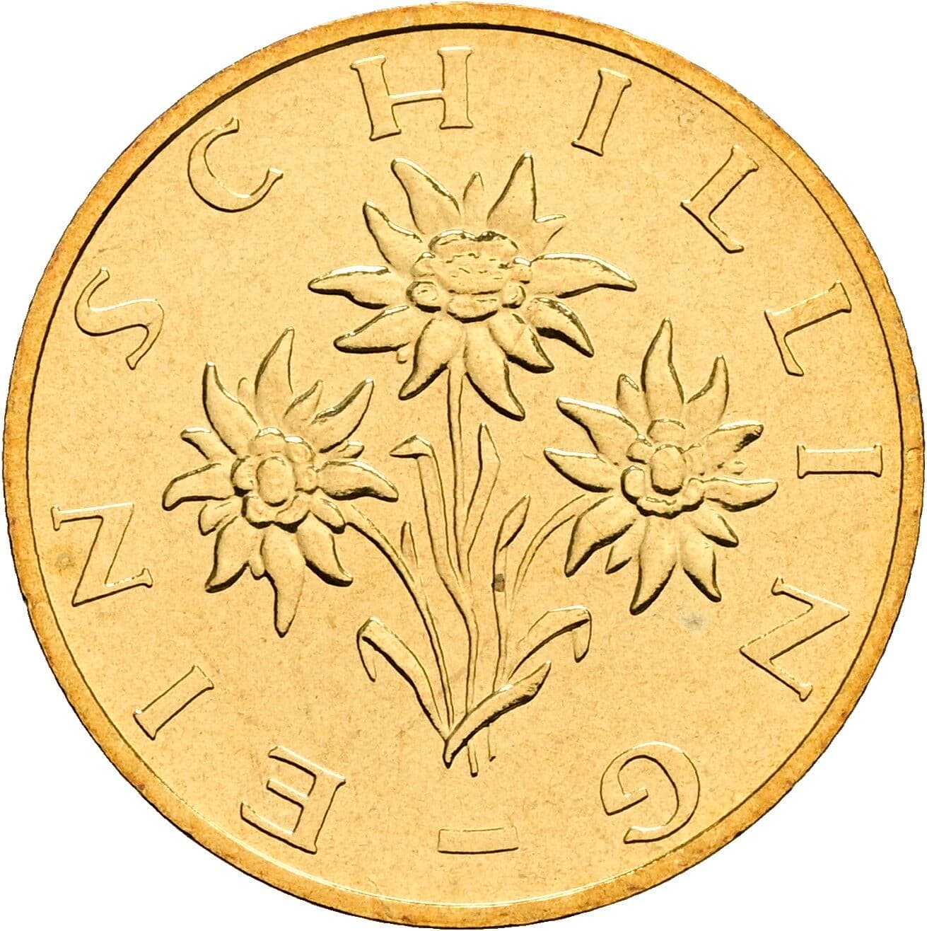 1 Schilling 2000 – Rückseite