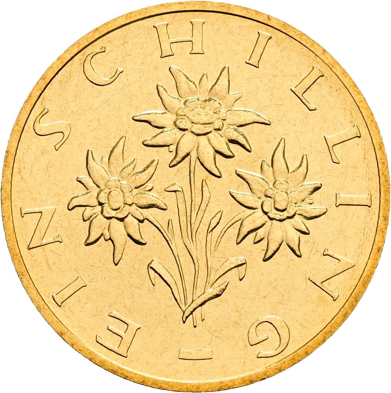 1 Schilling 2000 – Rückseite