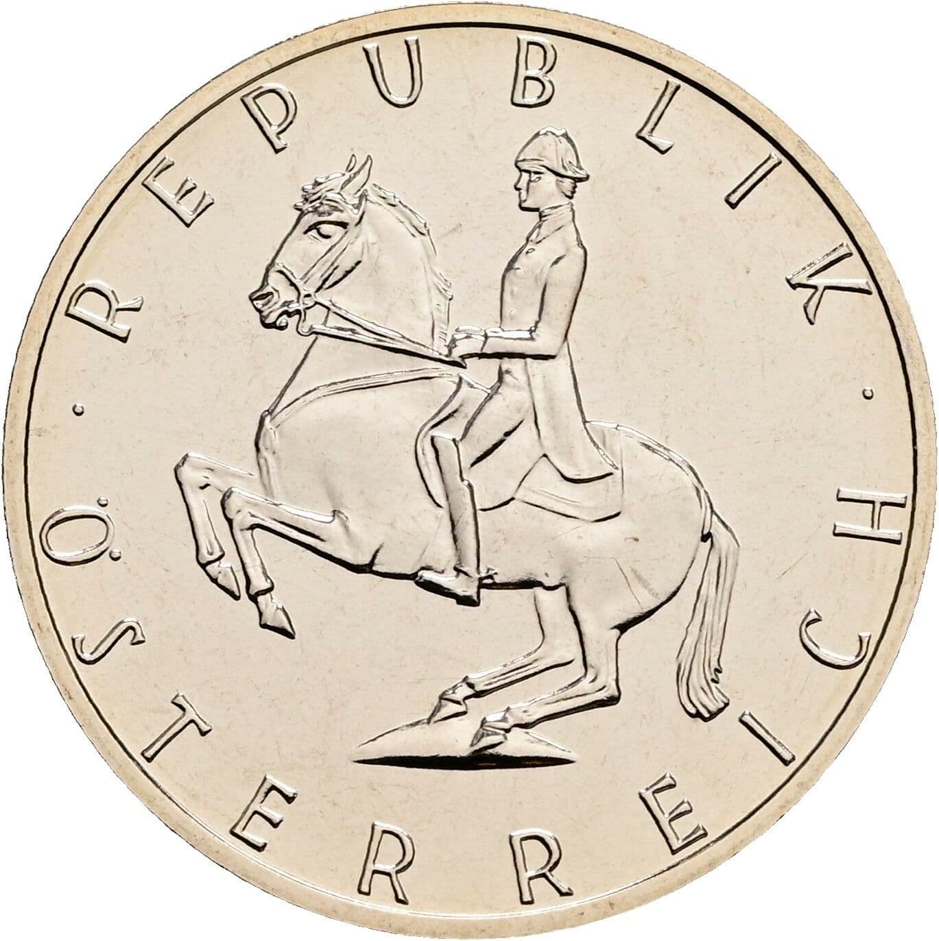5 Schilling 2000 – Rückseite