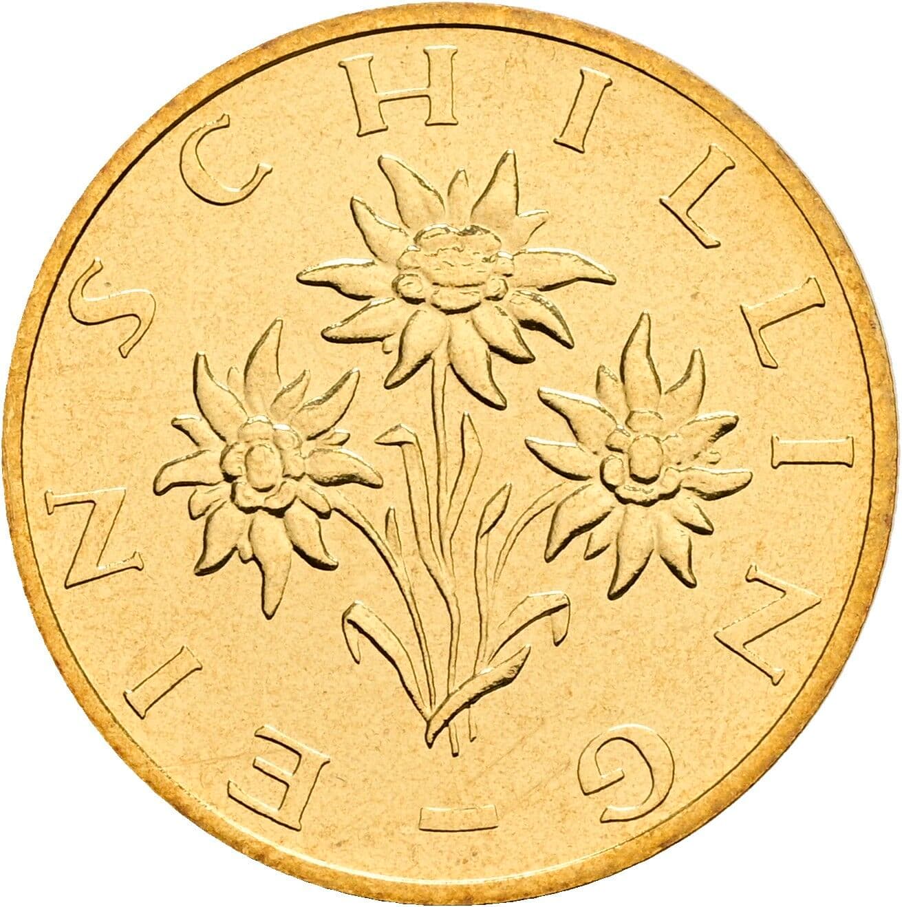 1 Schilling 2000 – Rückseite