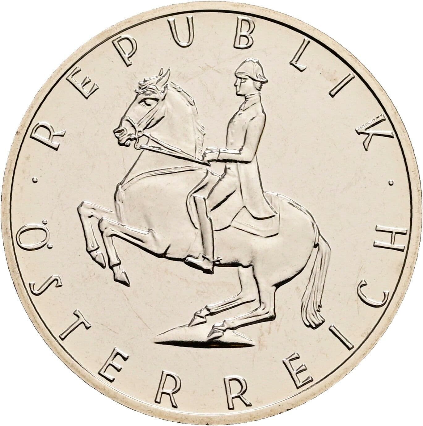 5 Schilling 2000 – Rückseite