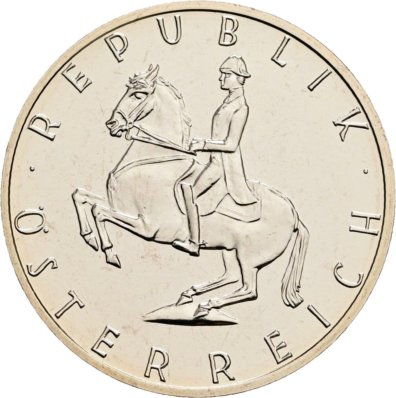 5 Schilling 2000 – Rückseite