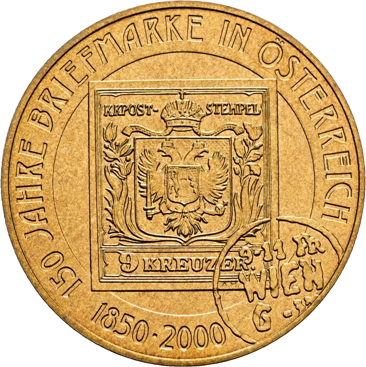 20 Schilling 2000 – Rückseite