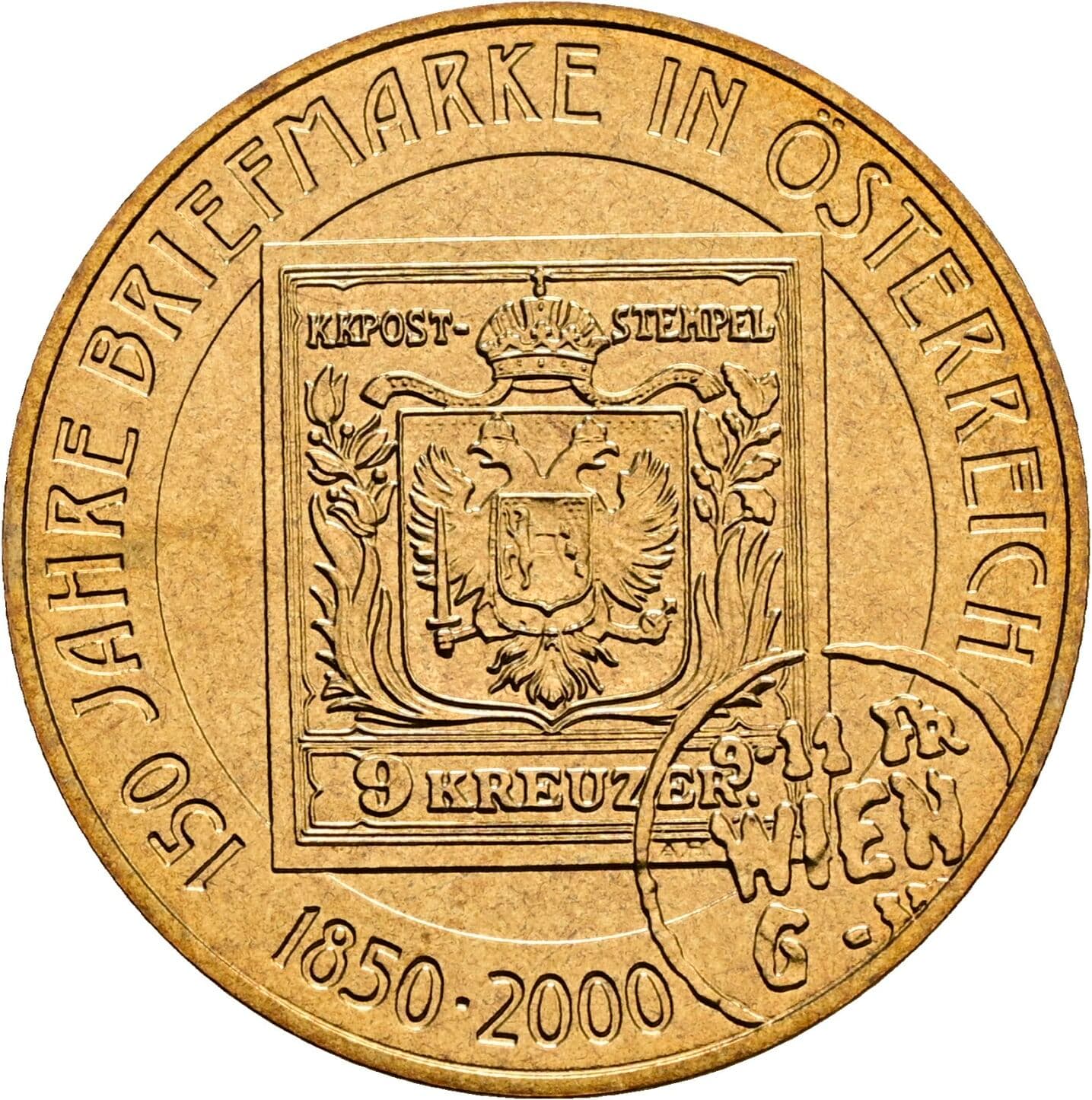 20 Schilling 2000 – Rückseite