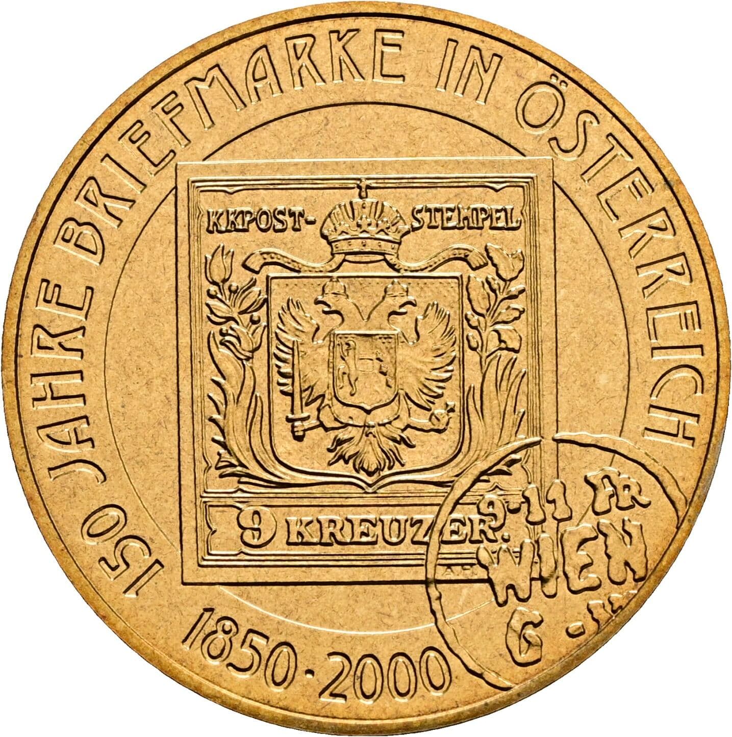 20 Schilling 2000 – Rückseite