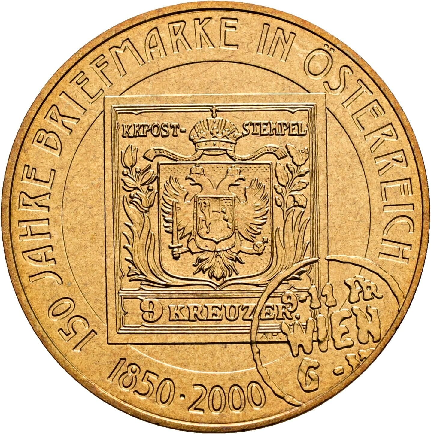 20 Schilling 2000 – Rückseite