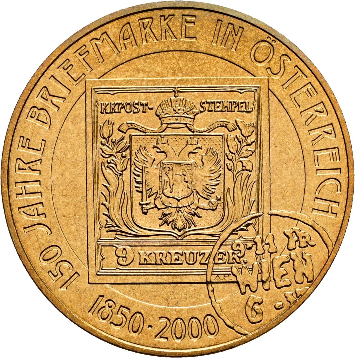 20 Schilling 2000 – Rückseite