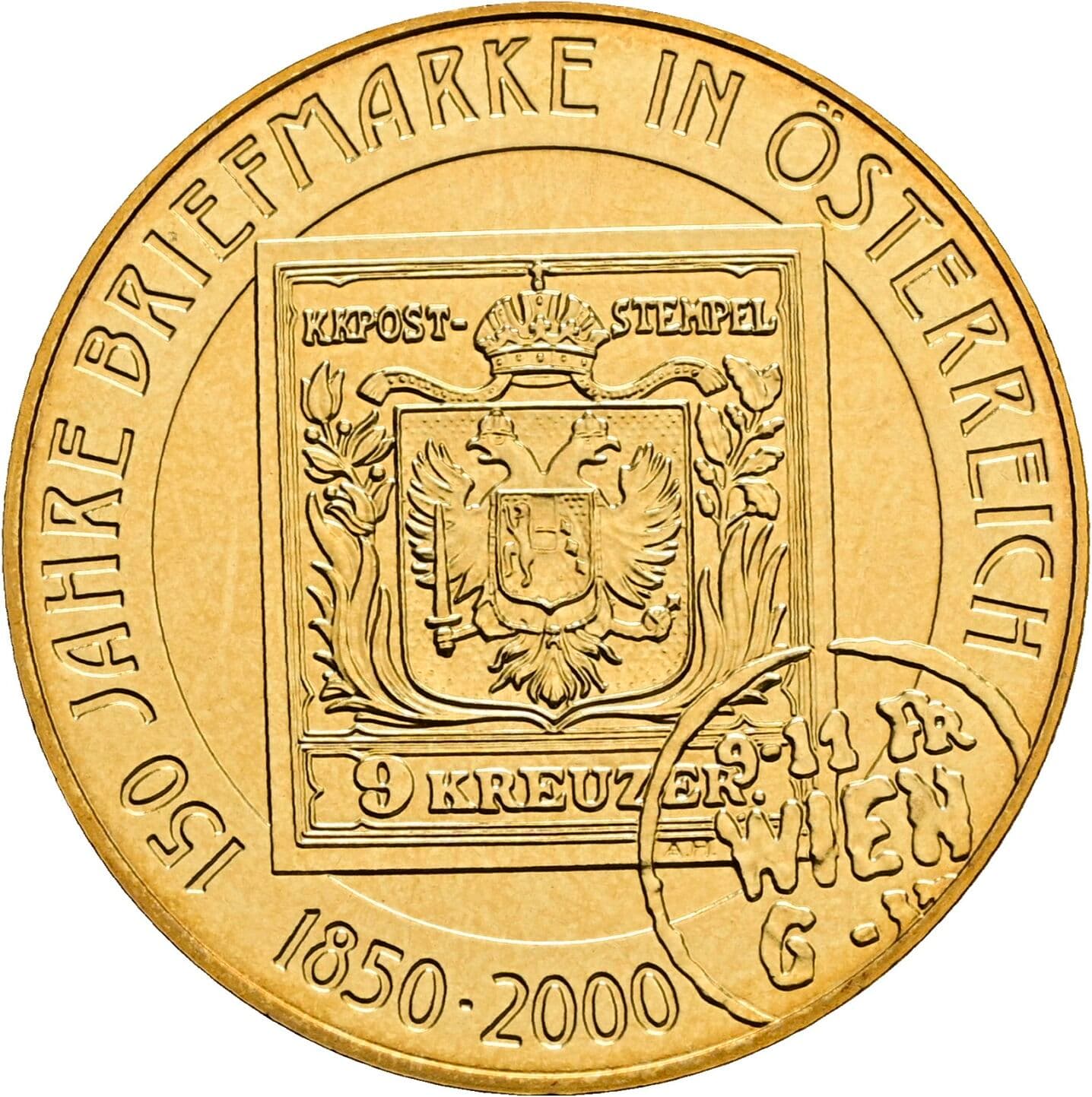 20 Schilling 2000 – Rückseite