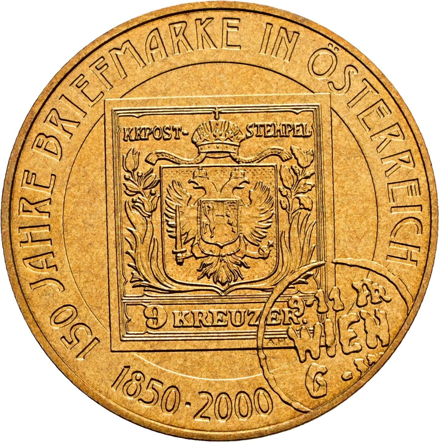 20 Schilling 2000 – Rückseite