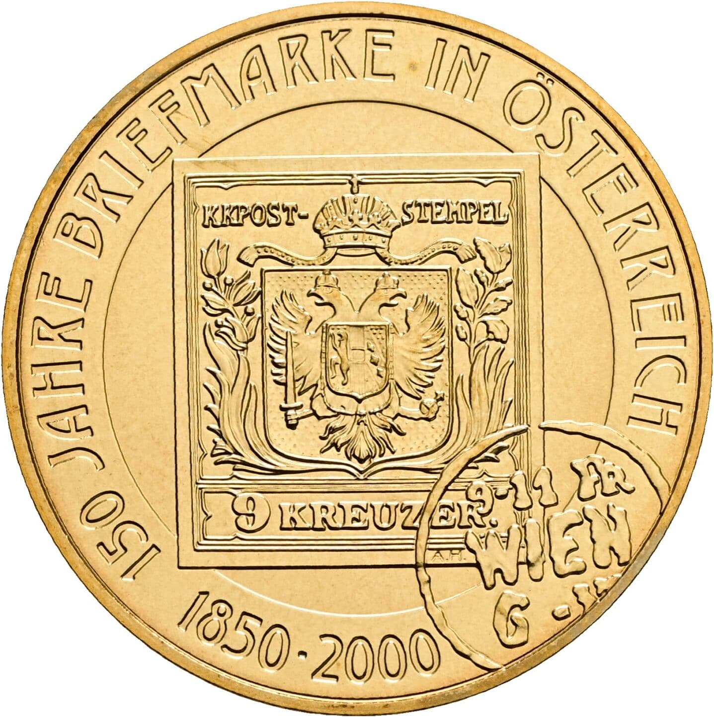 20 Schilling 2000 – Rückseite