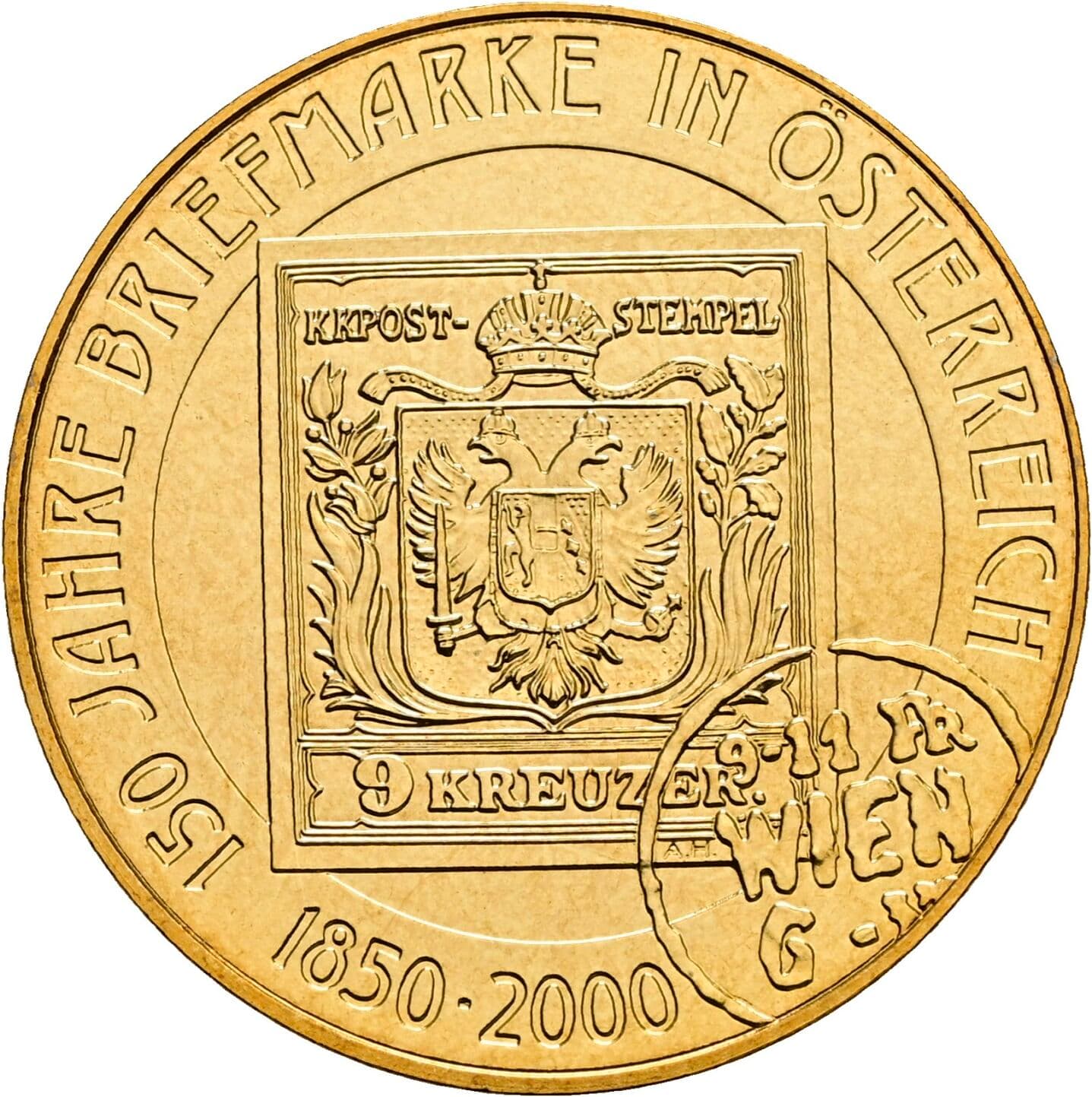 20 Schilling 2000 – Rückseite
