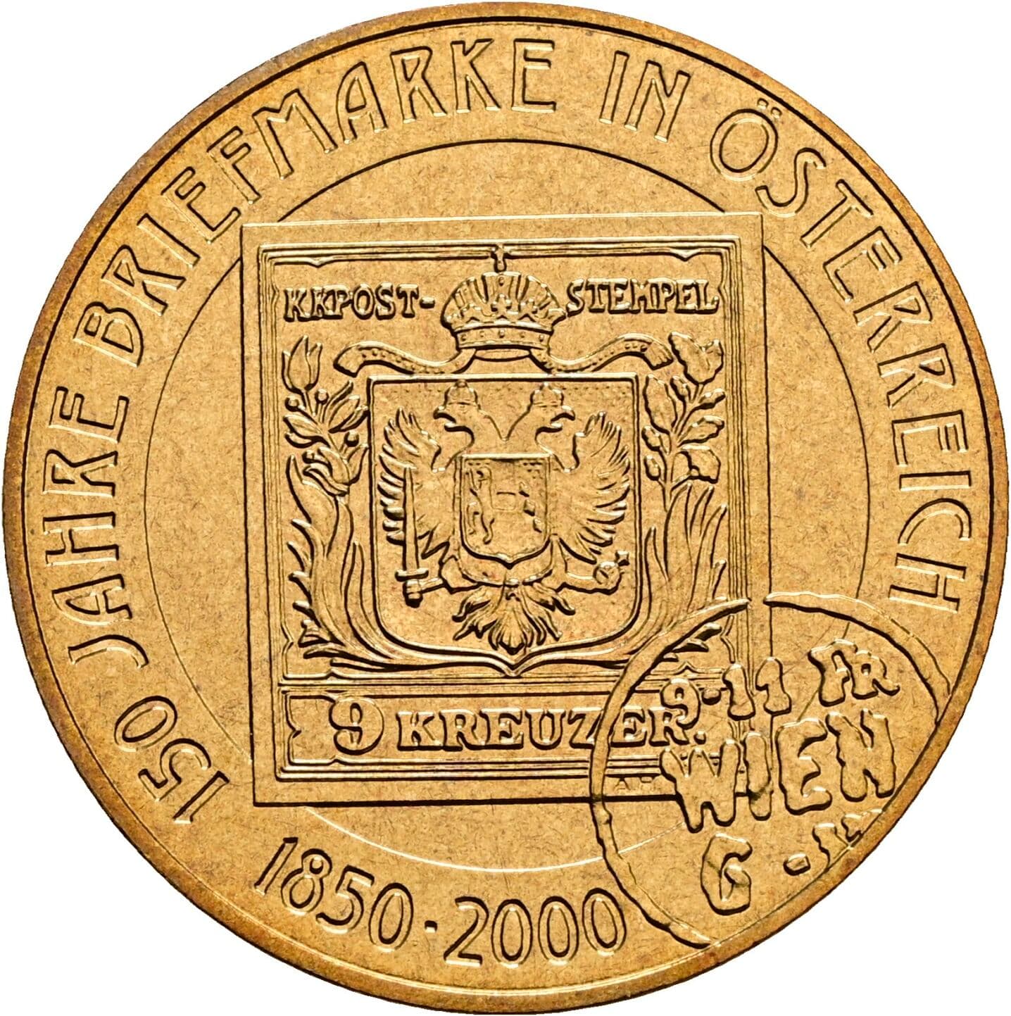 20 Schilling 2000 – Rückseite