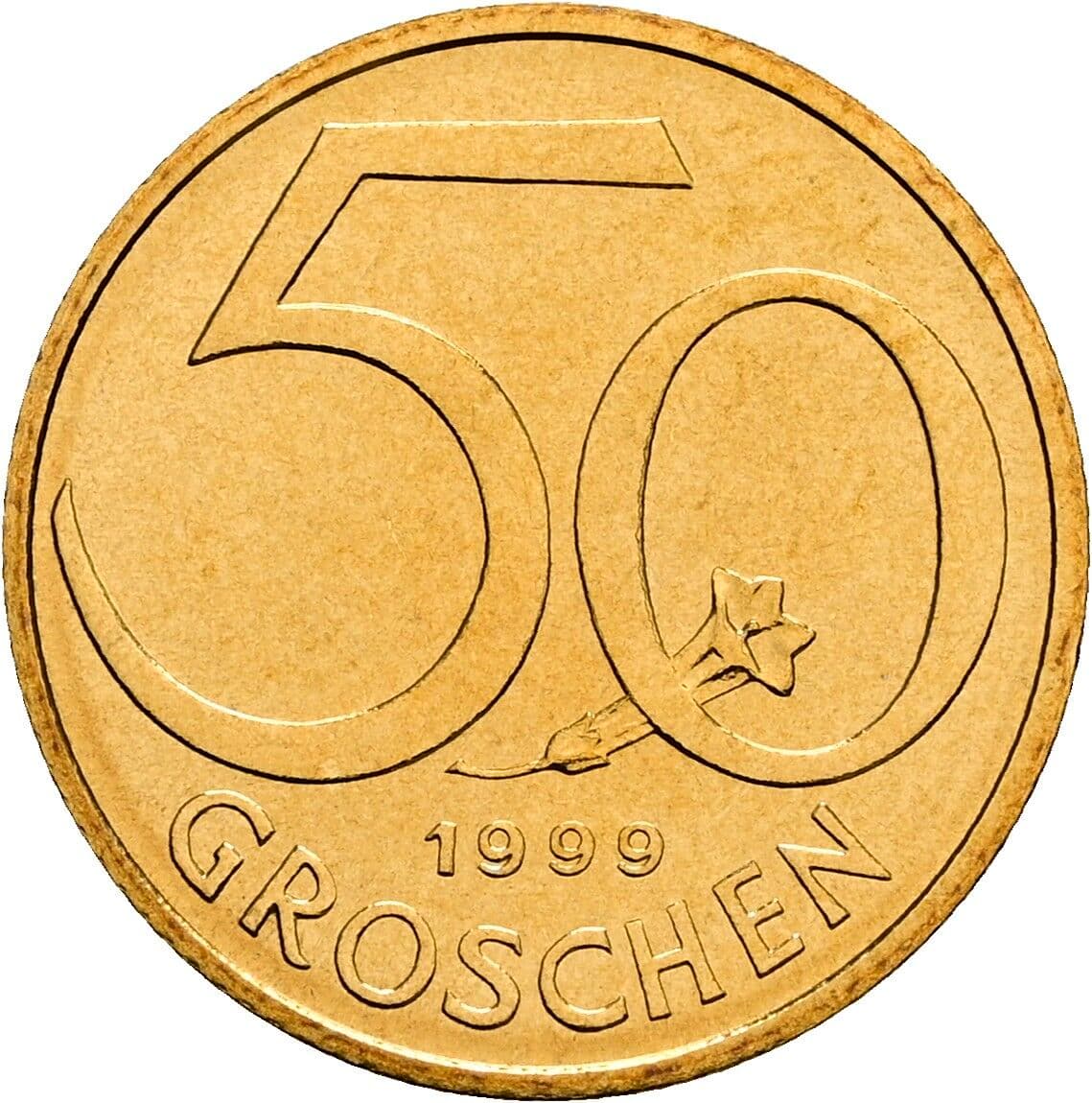 50 Groschen 1999 – Vorderseite