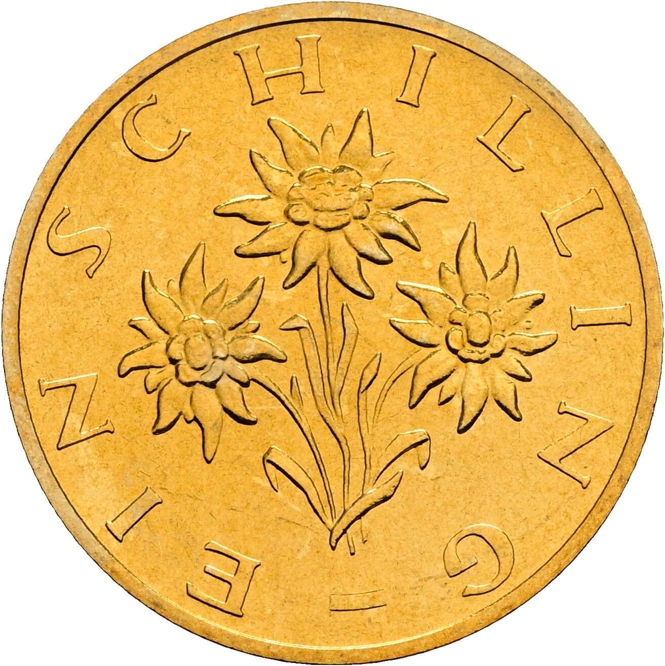 1 Schilling 1999 – Rückseite