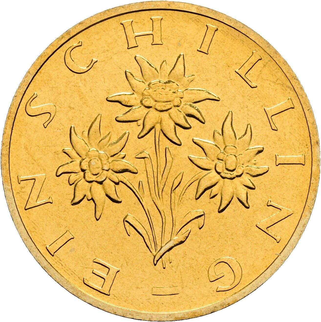 1 Schilling 1999 – Rückseite