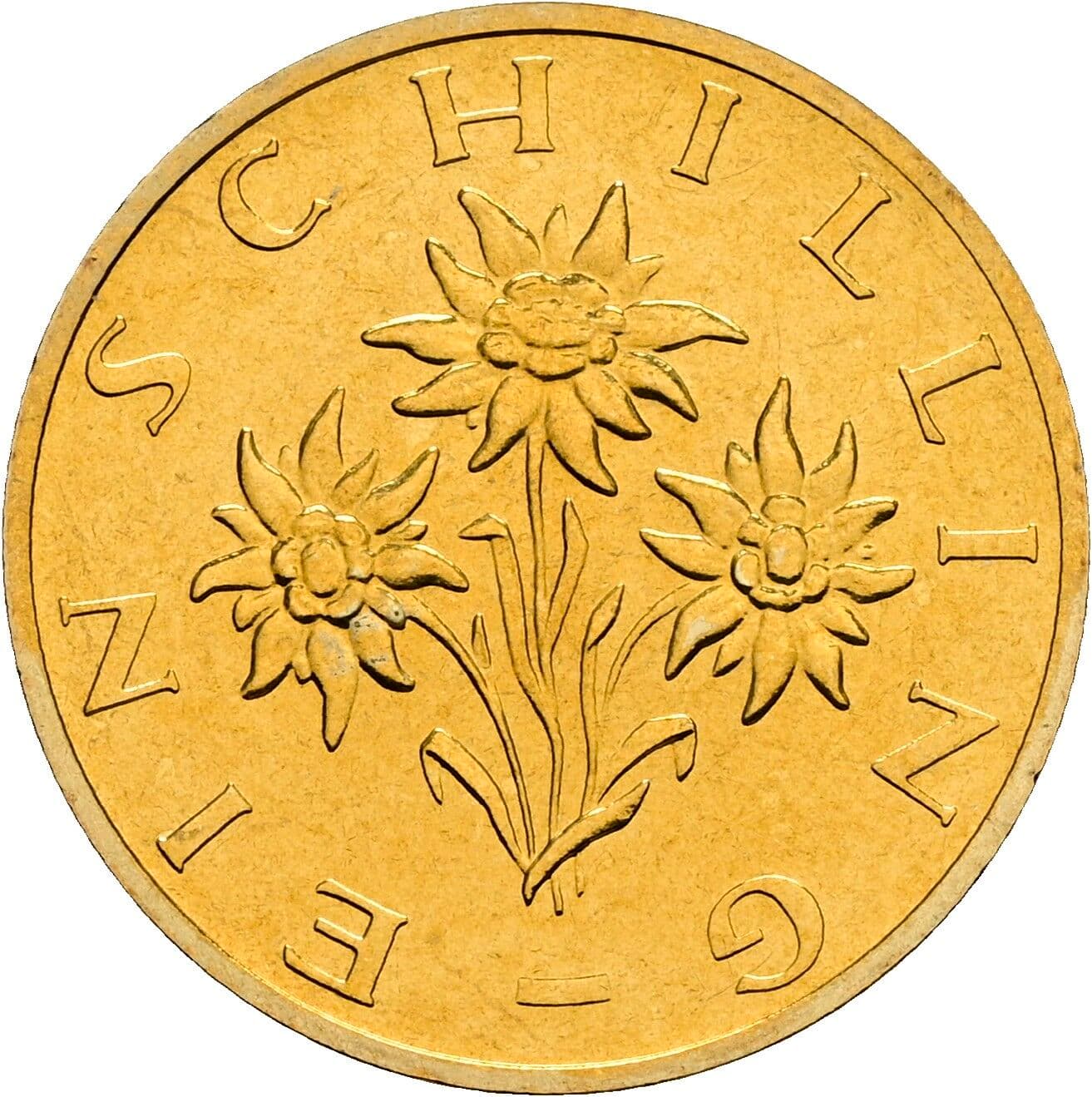 1 Schilling 1999 – Rückseite