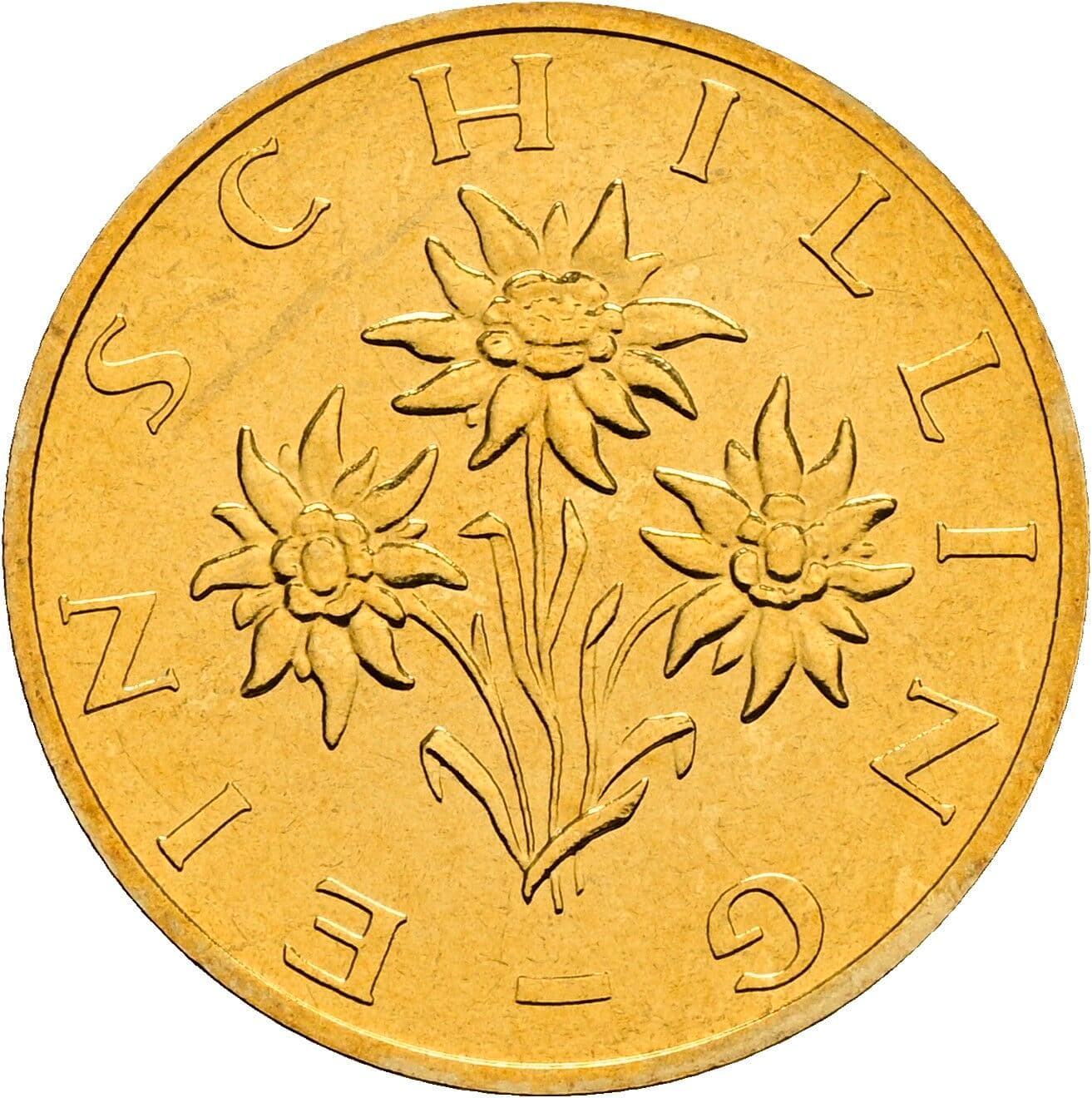 1 Schilling 1999 – Rückseite