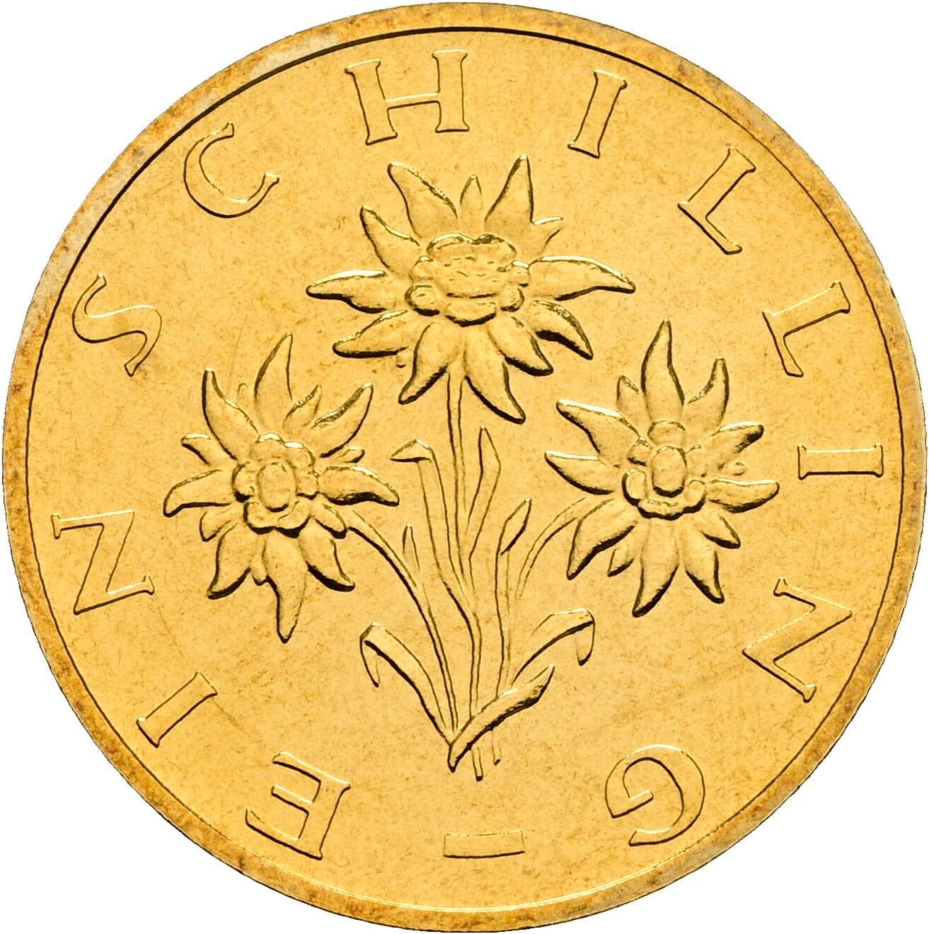 1 Schilling 1999 – Rückseite