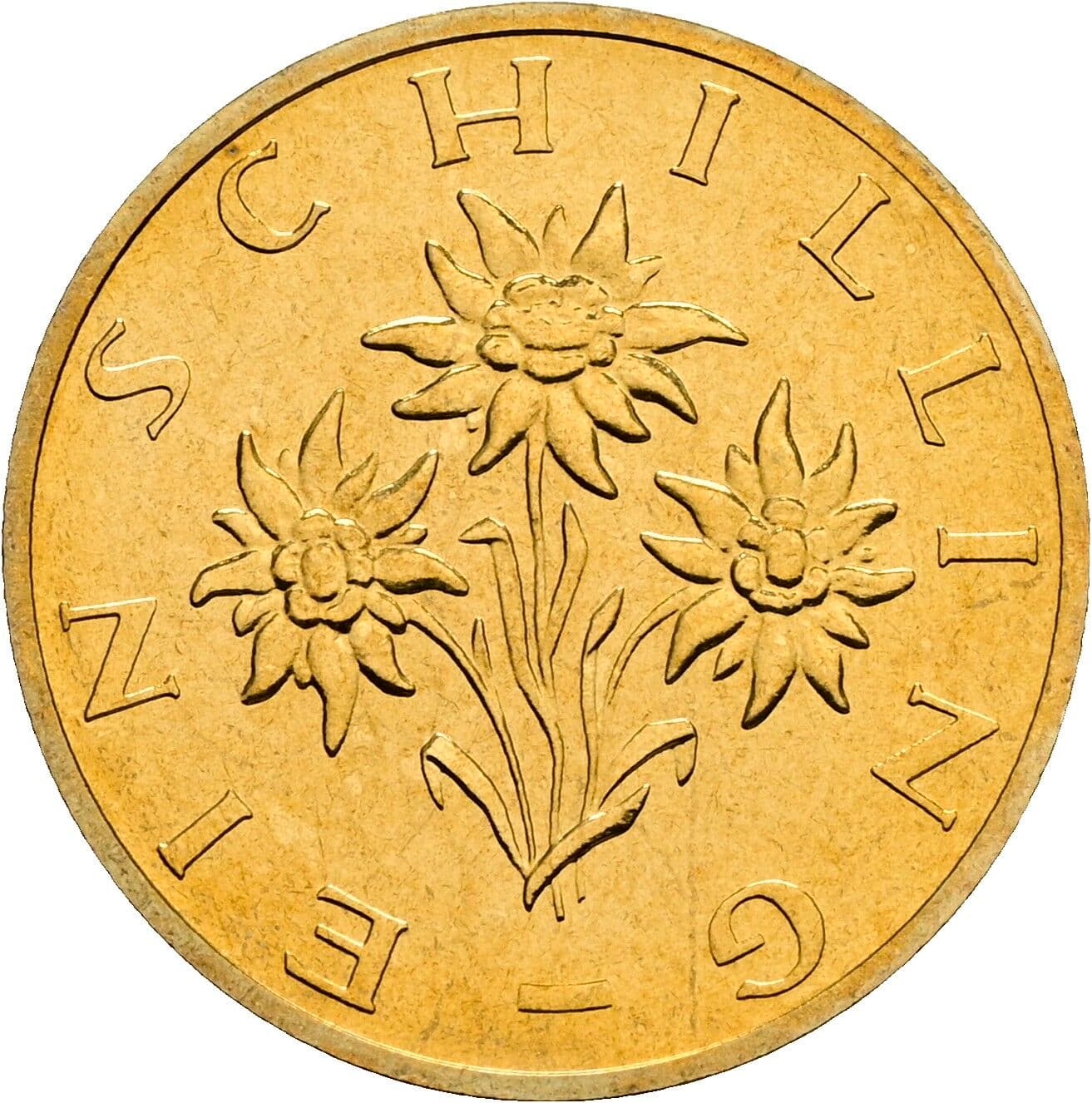 1 Schilling 1999 – Rückseite