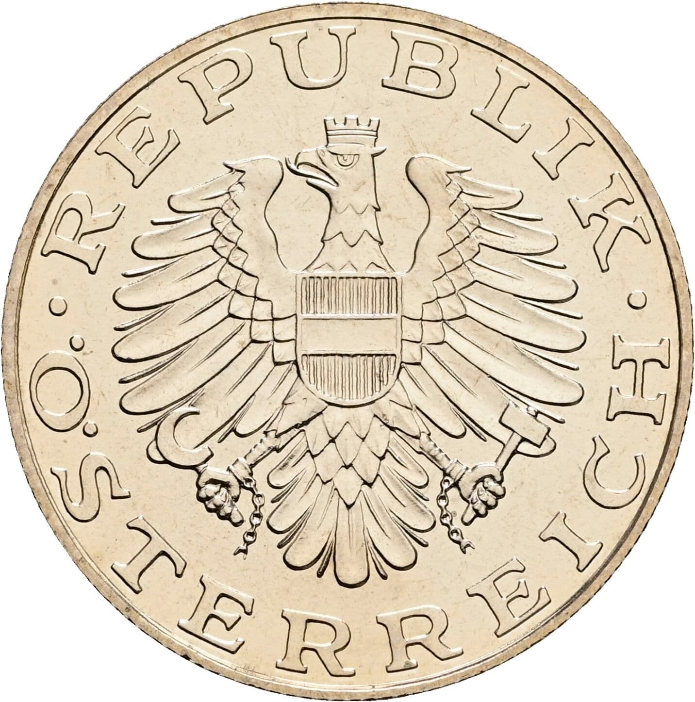 10 Schilling 1999 – Rückseite