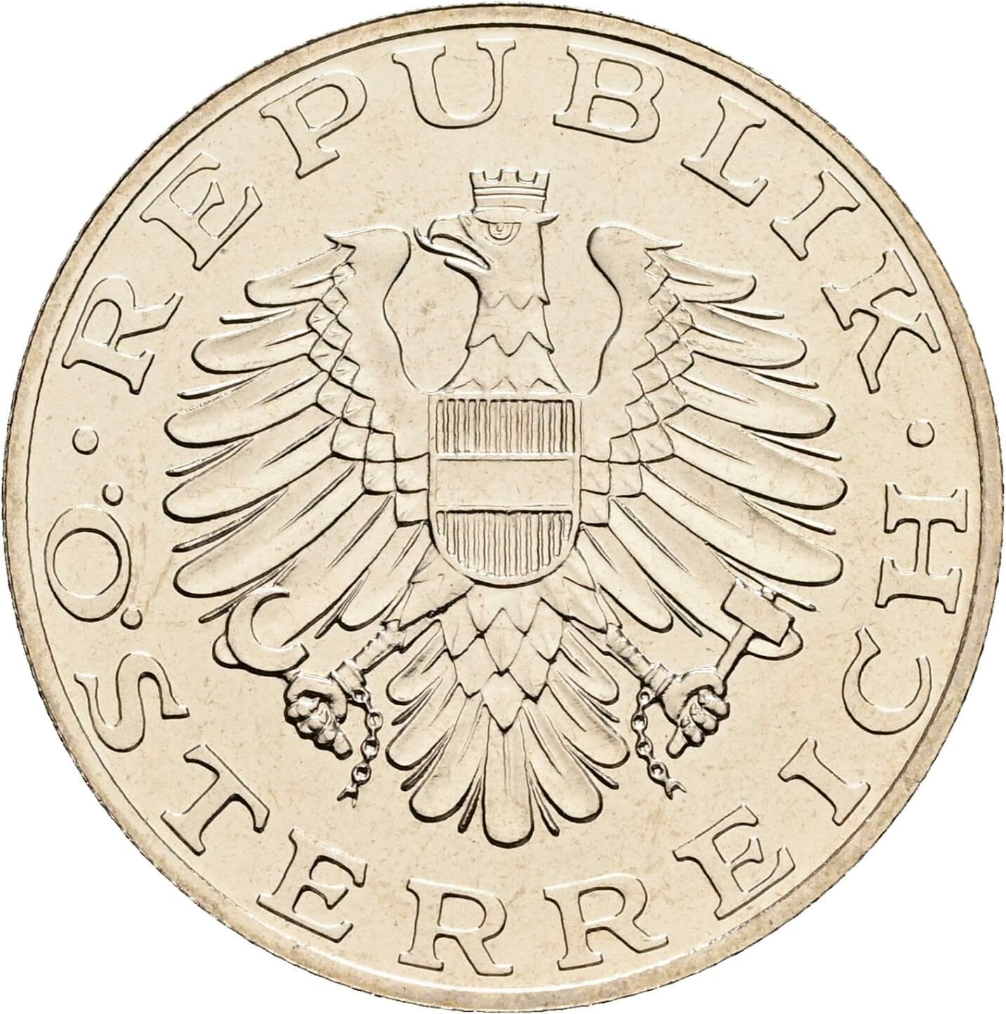 10 Schilling 1999 – Rückseite