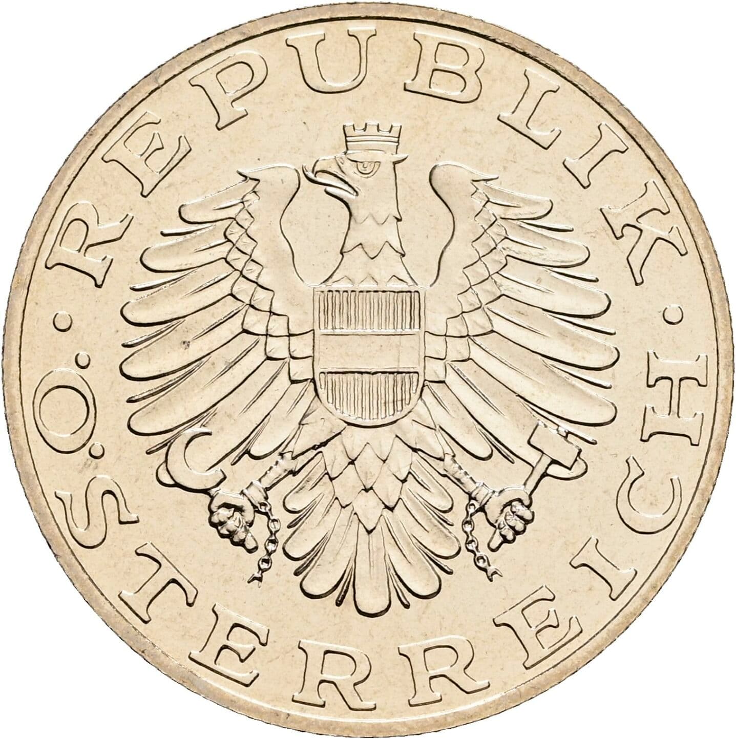 10 Schilling 1999 – Rückseite
