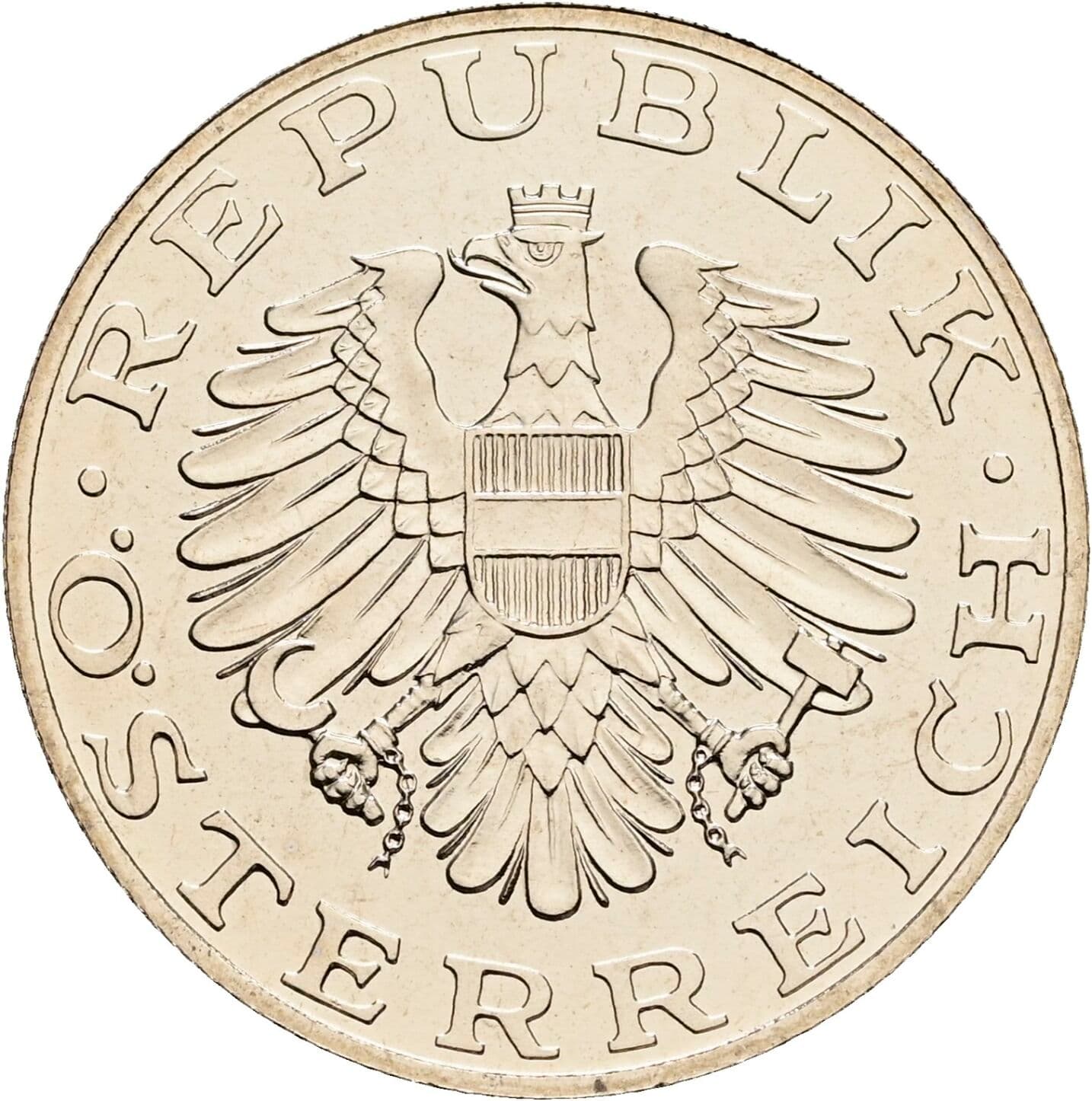 10 Schilling 1999 – Rückseite