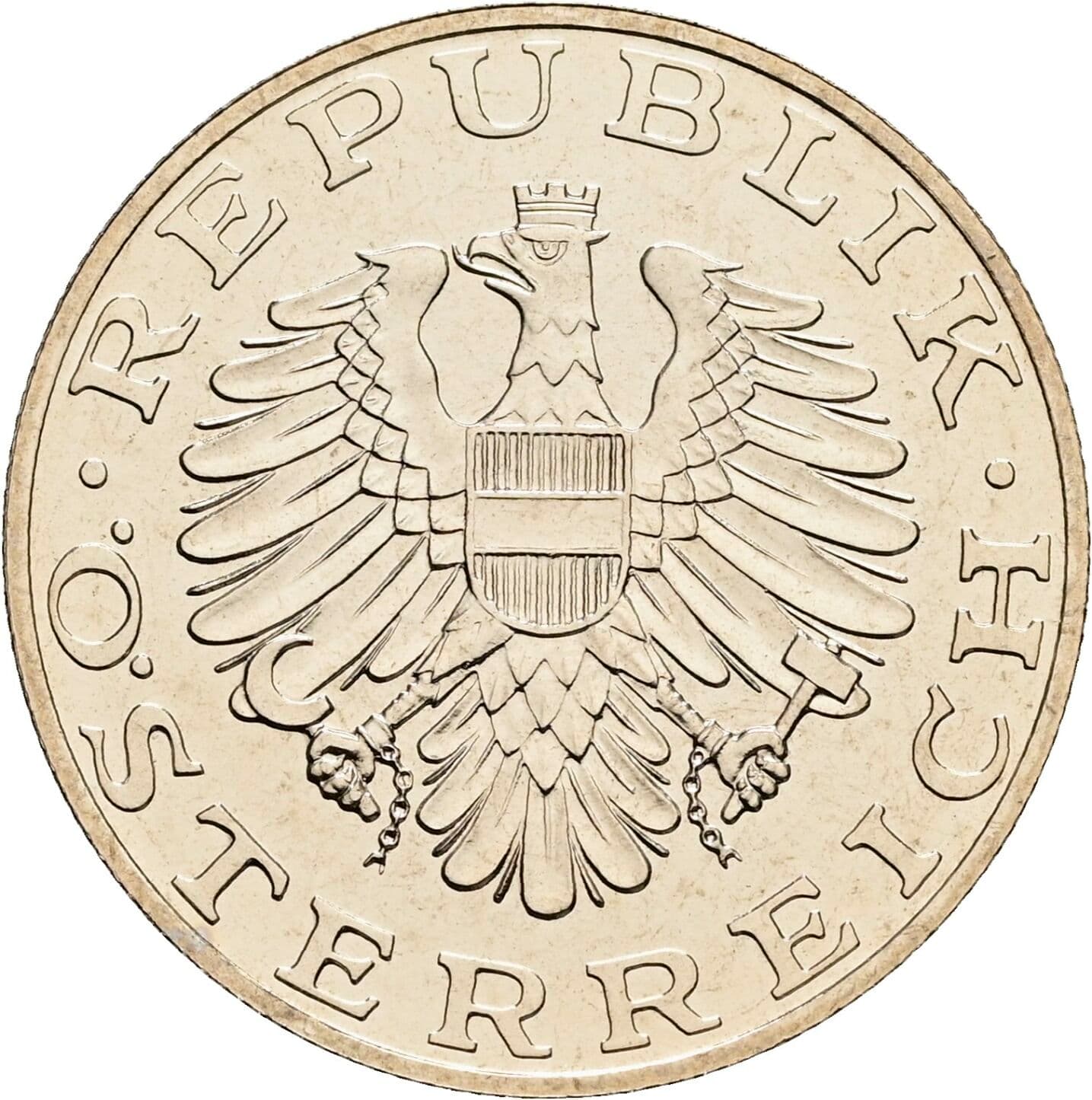 10 Schilling 1999 – Rückseite