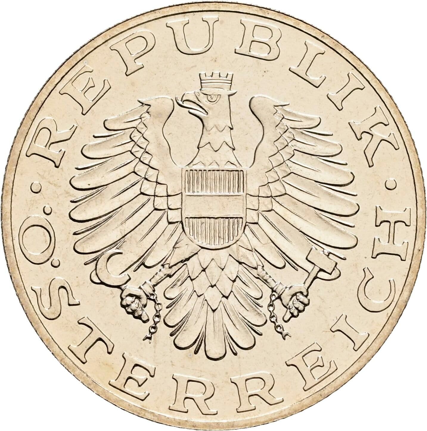 10 Schilling 1999 – Rückseite