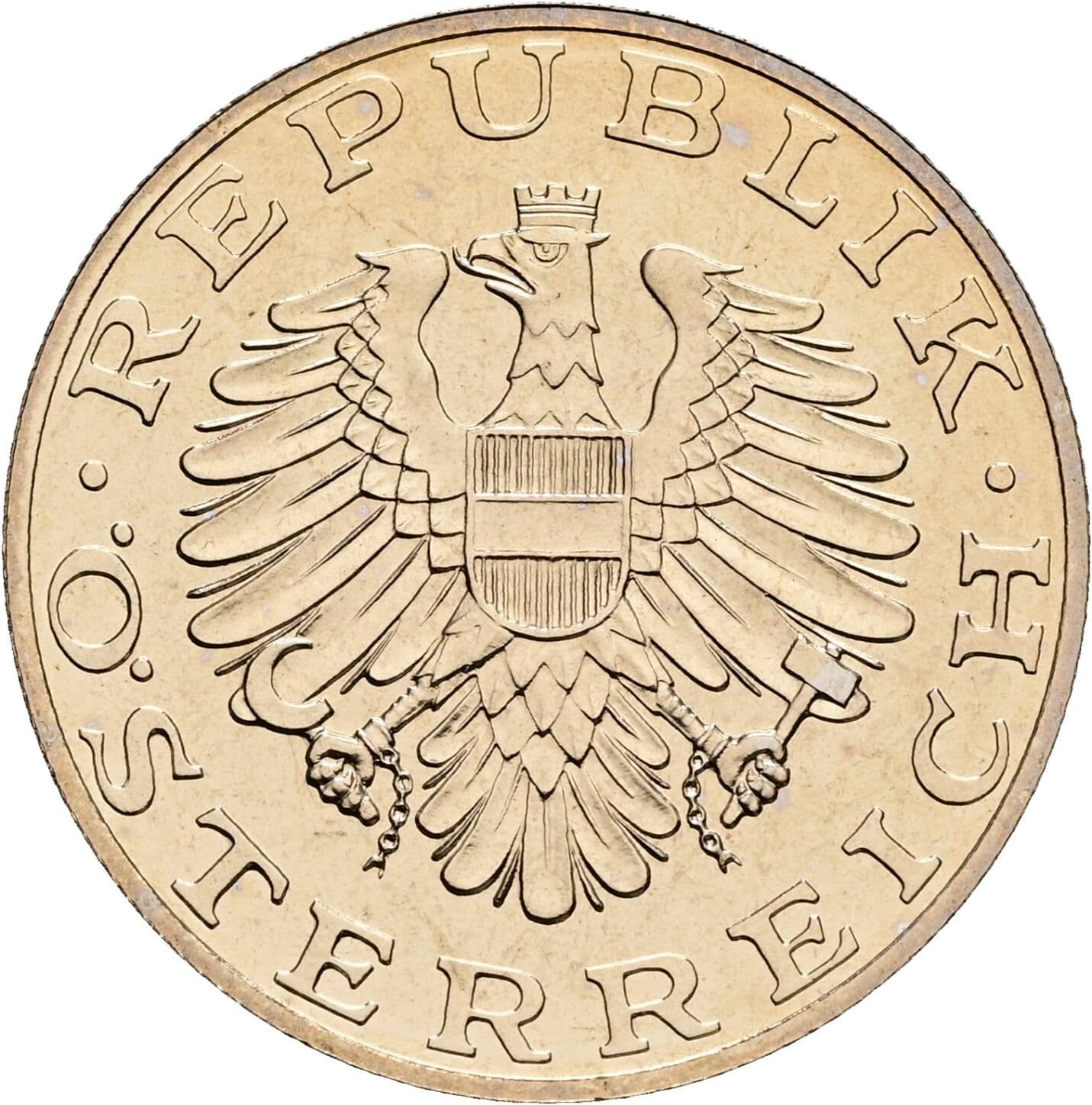 10 Schilling 1999 – Rückseite