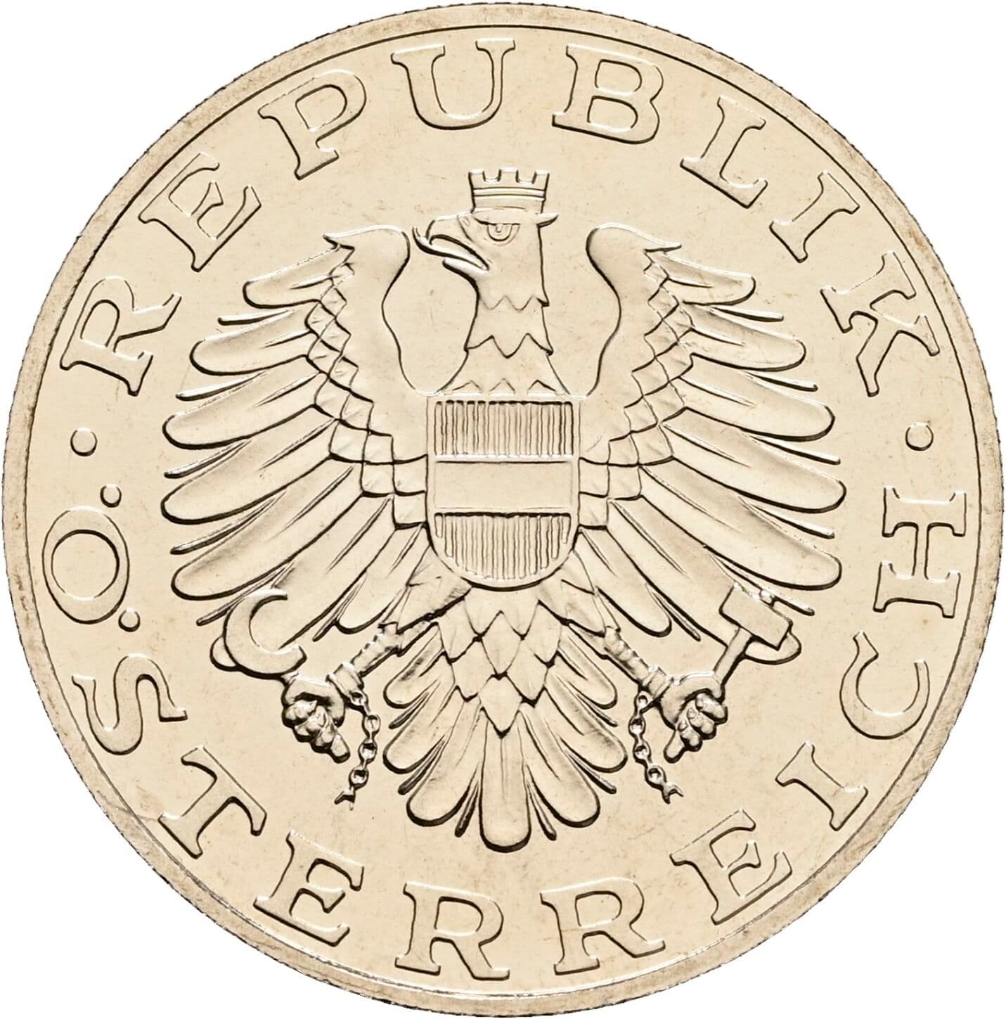 10 Schilling 1999 – Rückseite