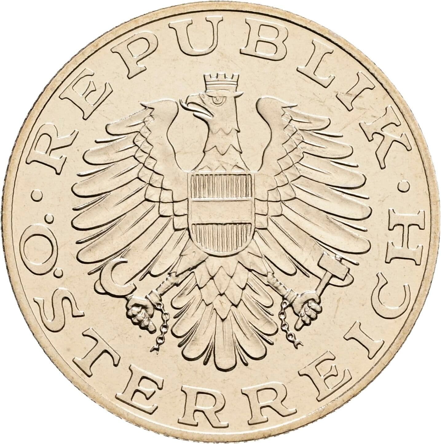 10 Schilling 1999 – Rückseite