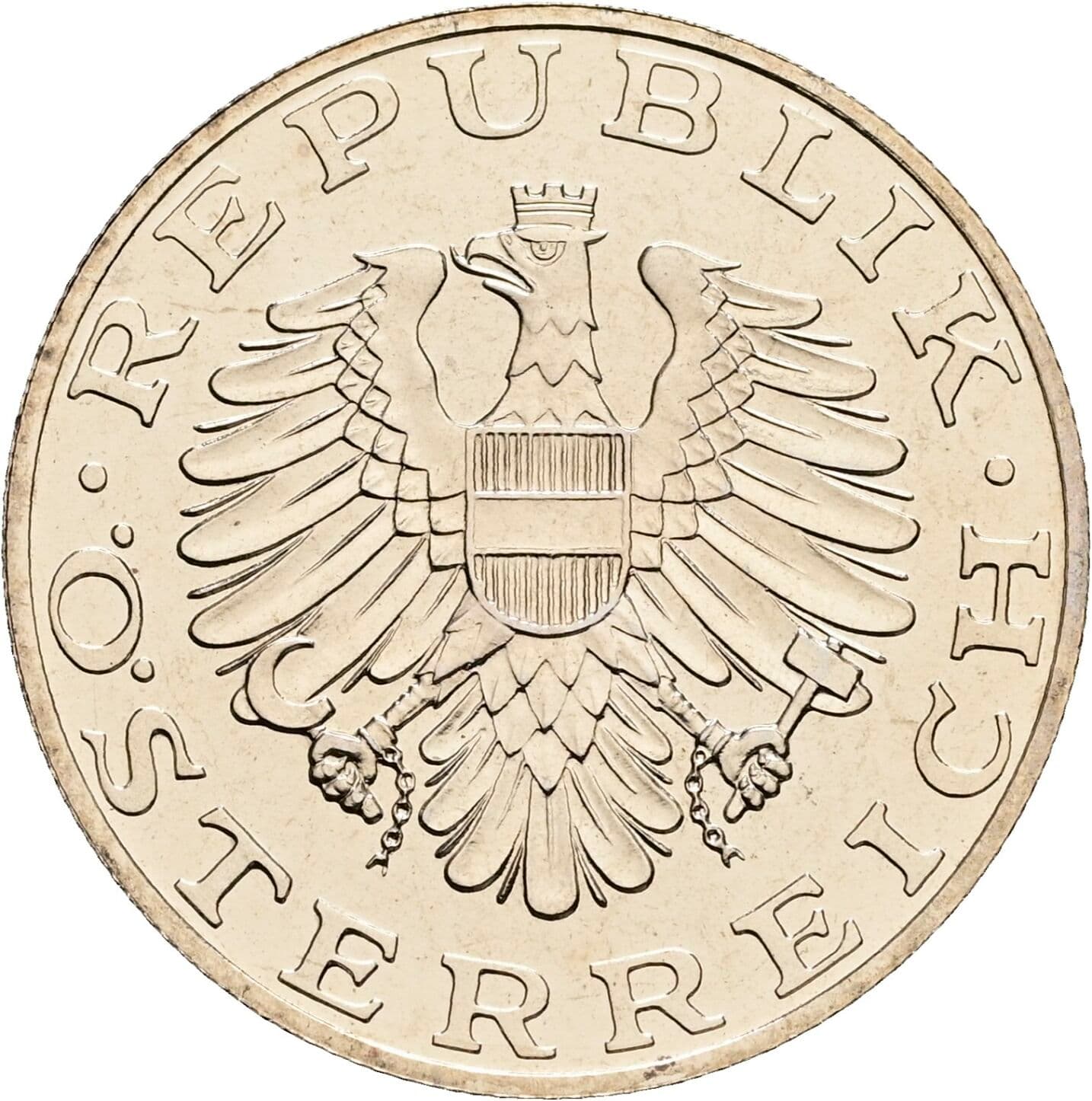 10 Schilling 1999 – Rückseite