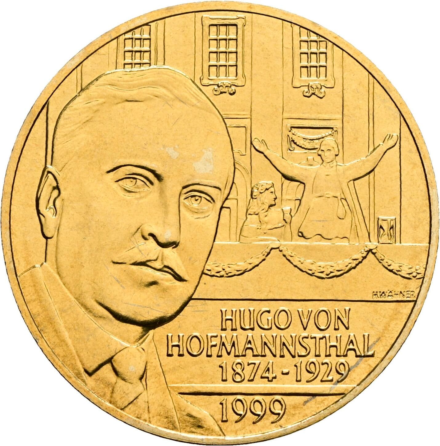 20 Schilling 1999 – Rückseite