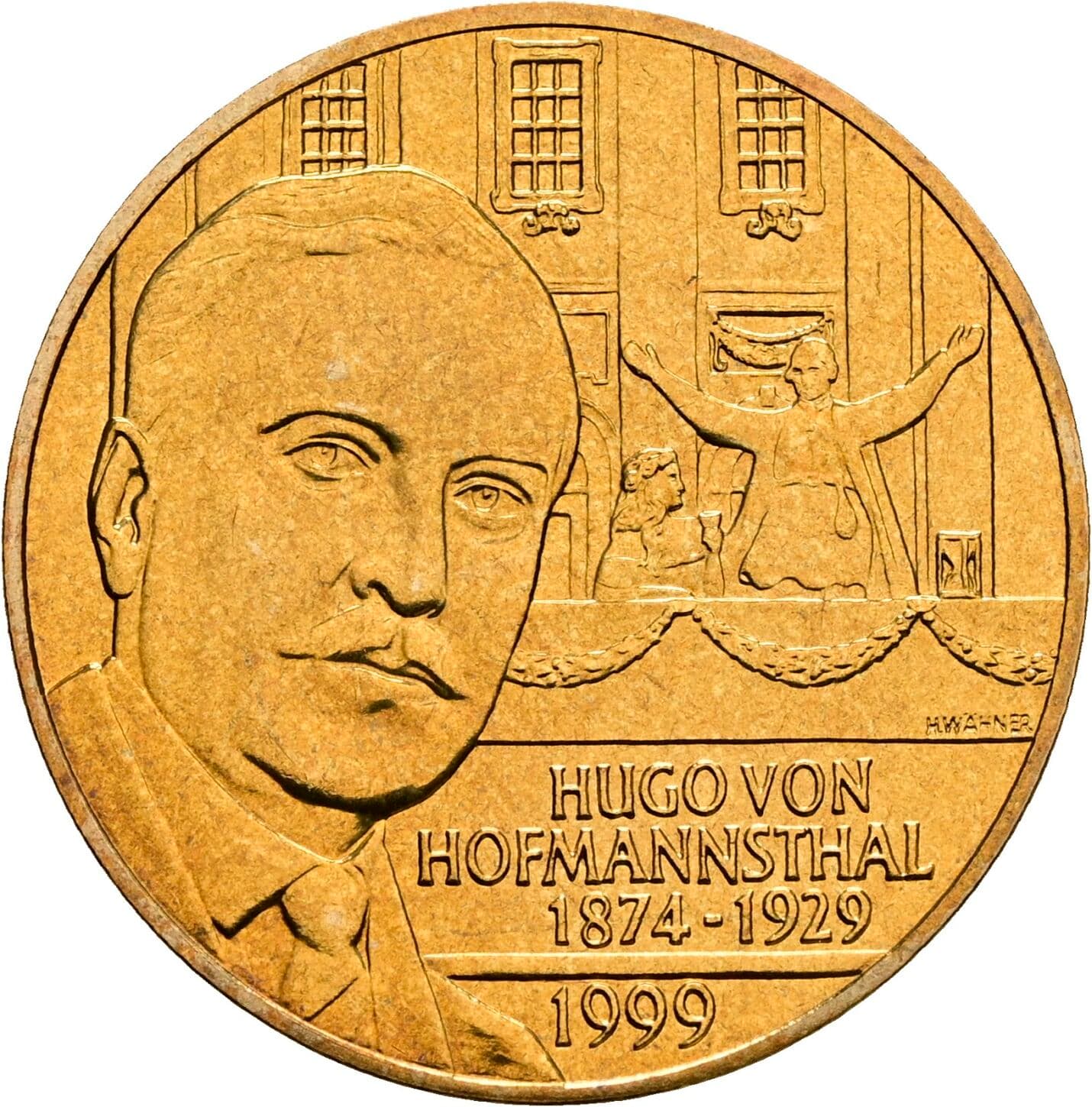 20 Schilling 1999 – Rückseite