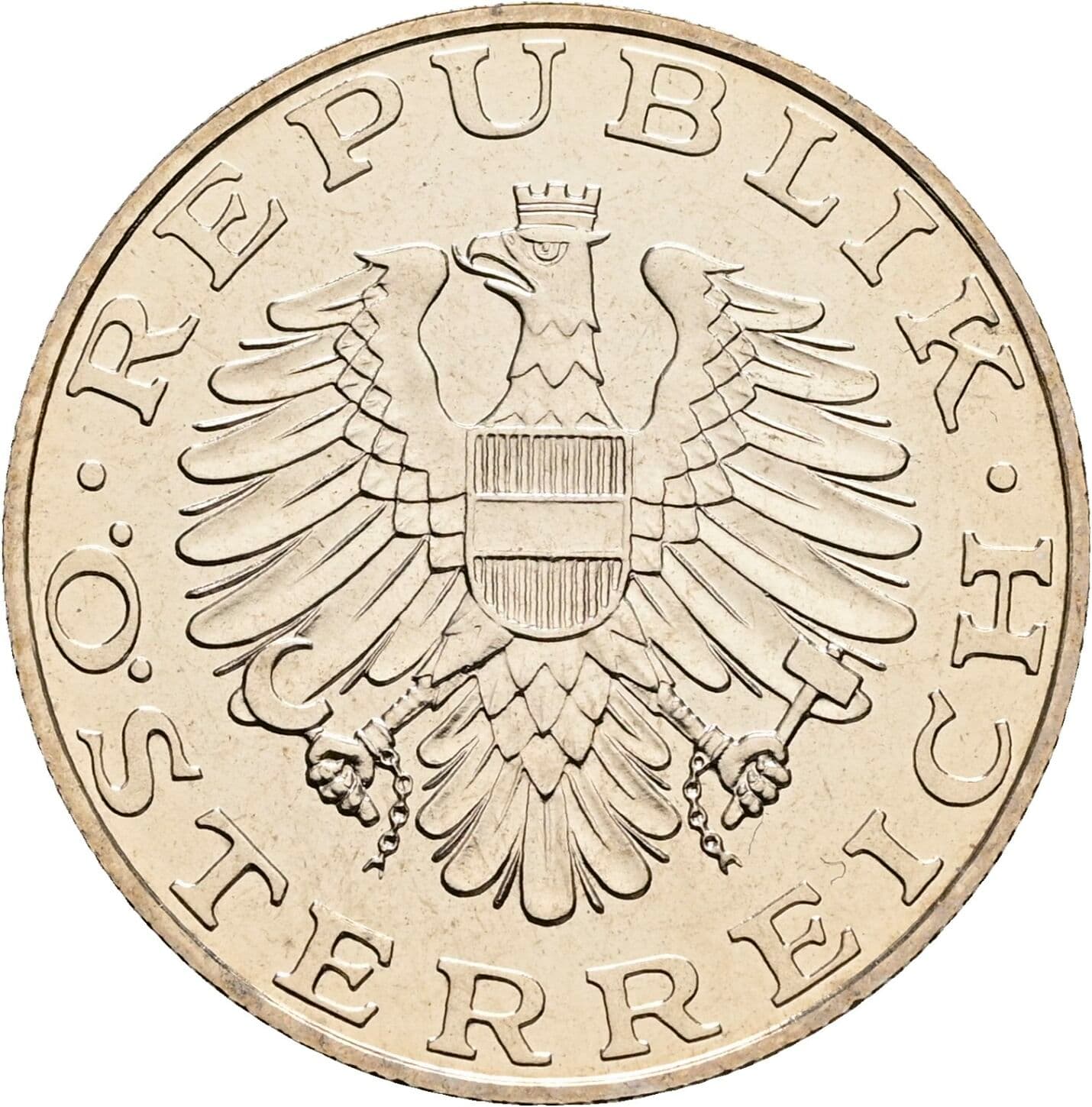 10 Schilling 1999 – Rückseite