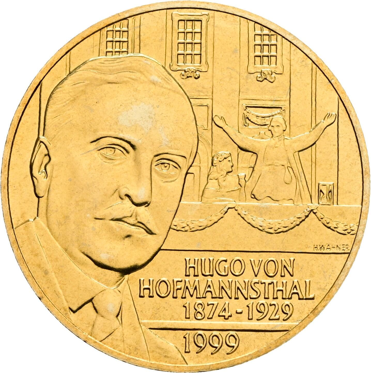 20 Schilling 1999 – Rückseite
