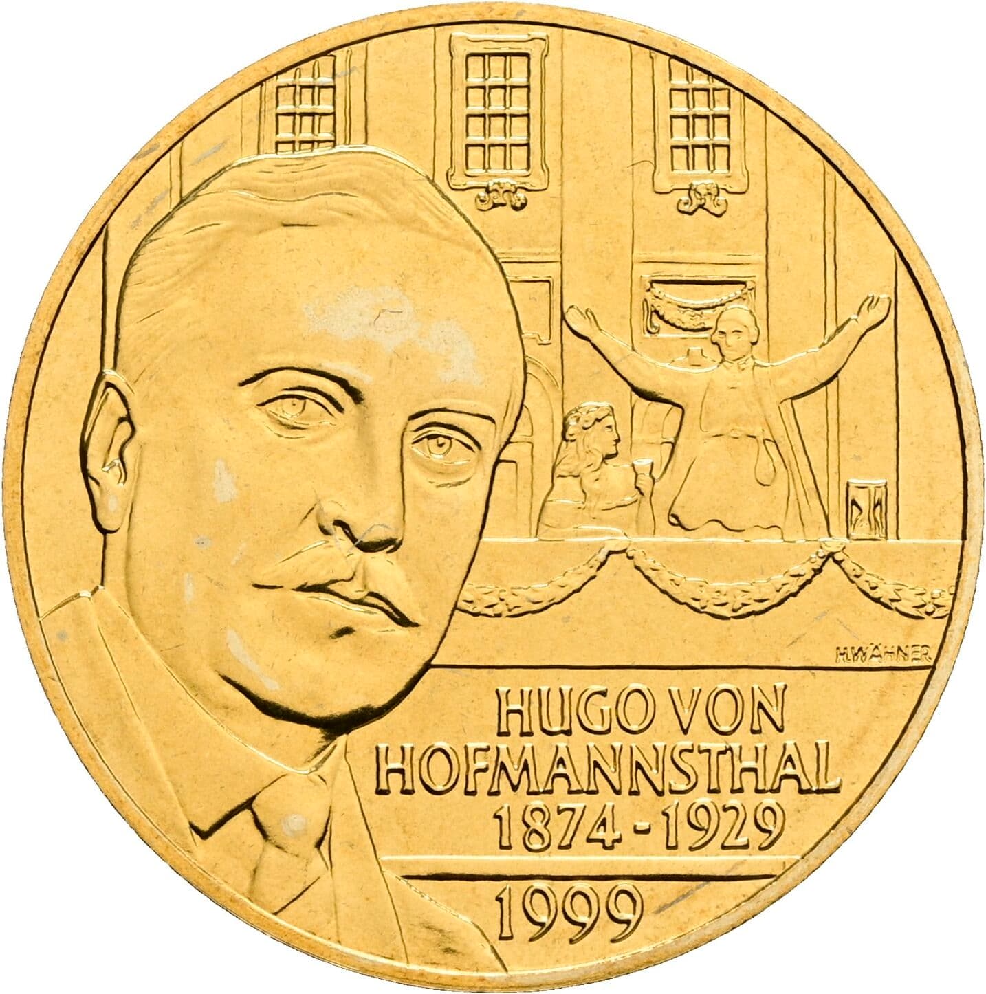 20 Schilling 1999 – Rückseite