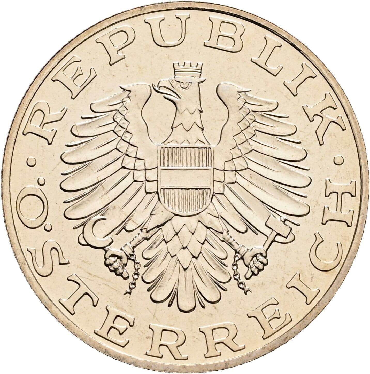 10 Schilling 1999 – Rückseite