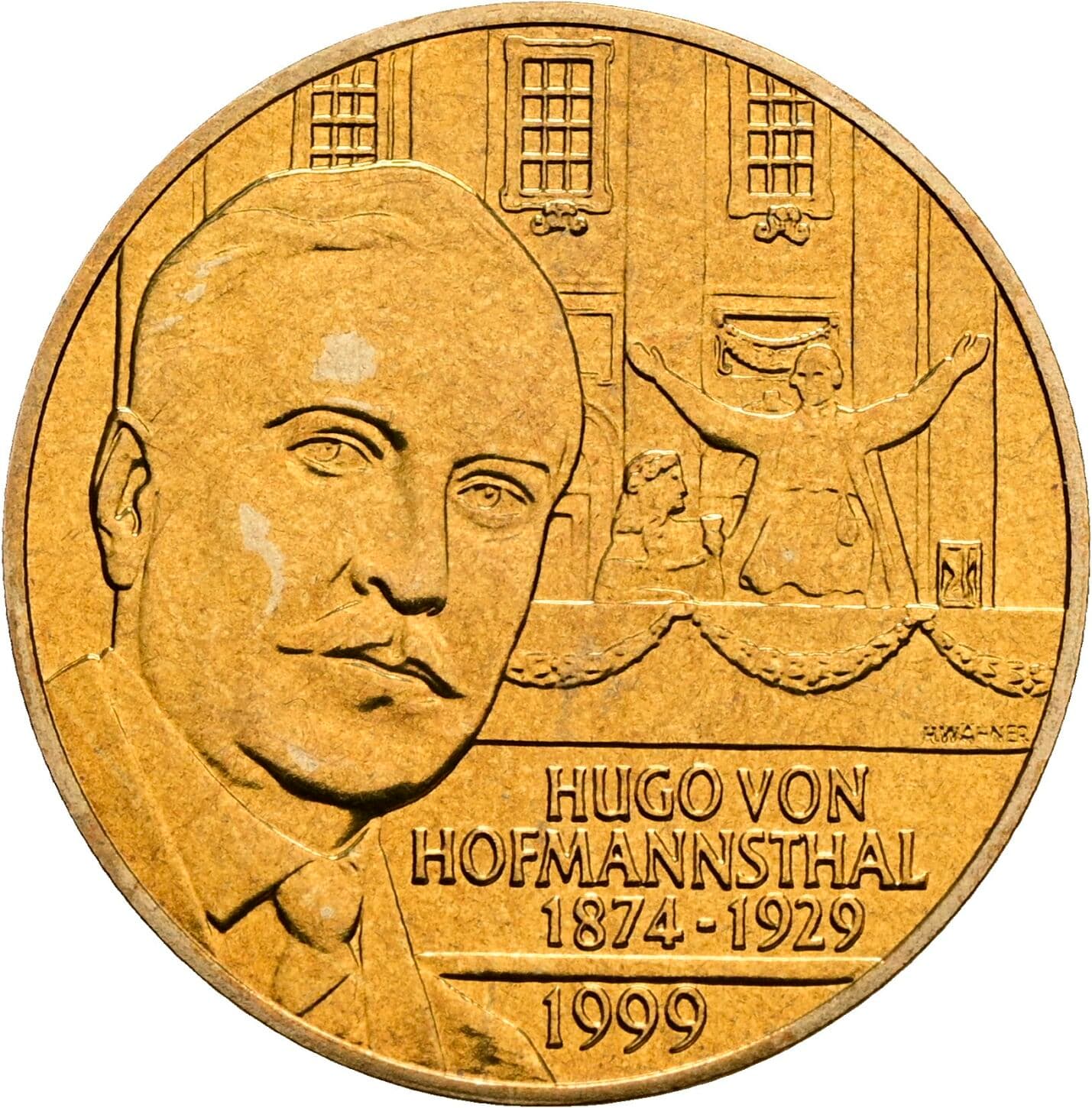 20 Schilling 1999 – Rückseite