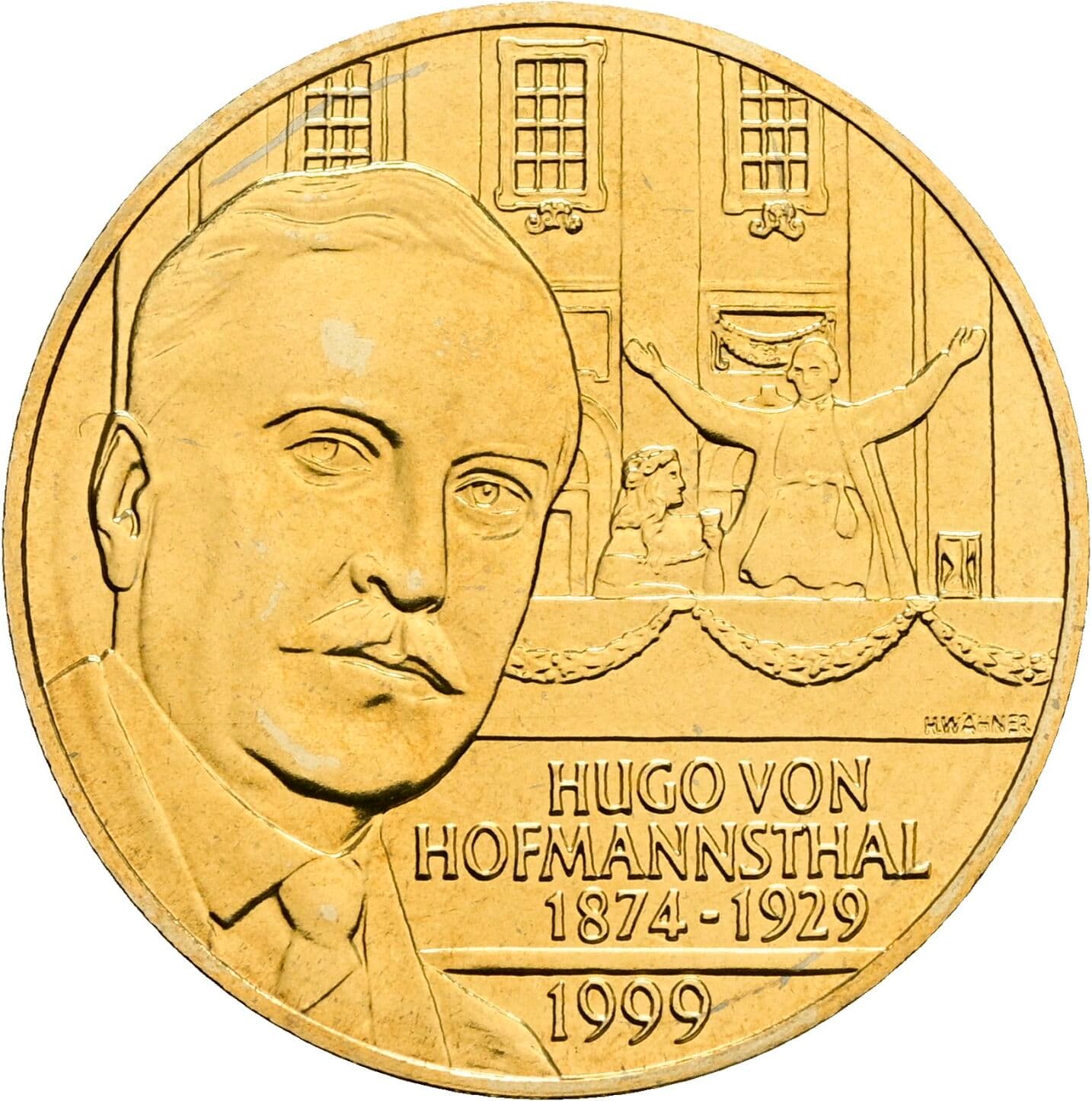 20 Schilling 1999 – Rückseite