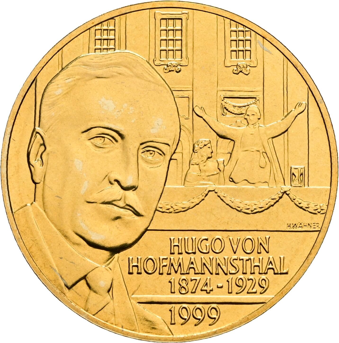 20 Schilling 1999 – Rückseite