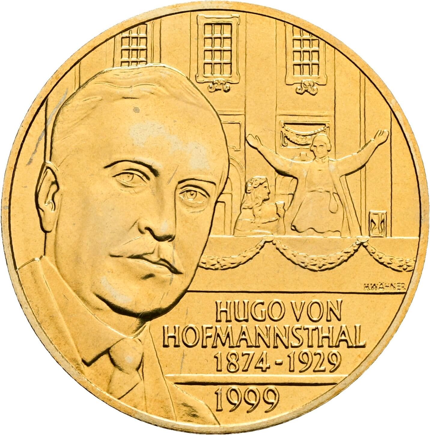 20 Schilling 1999 – Rückseite