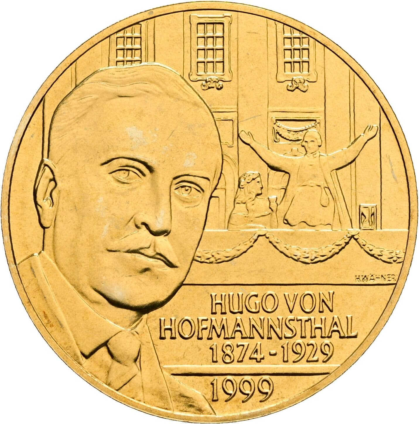 20 Schilling 1999 – Rückseite