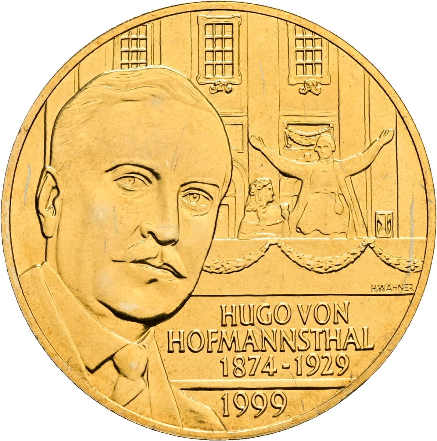 20 Schilling 1999 – Rückseite