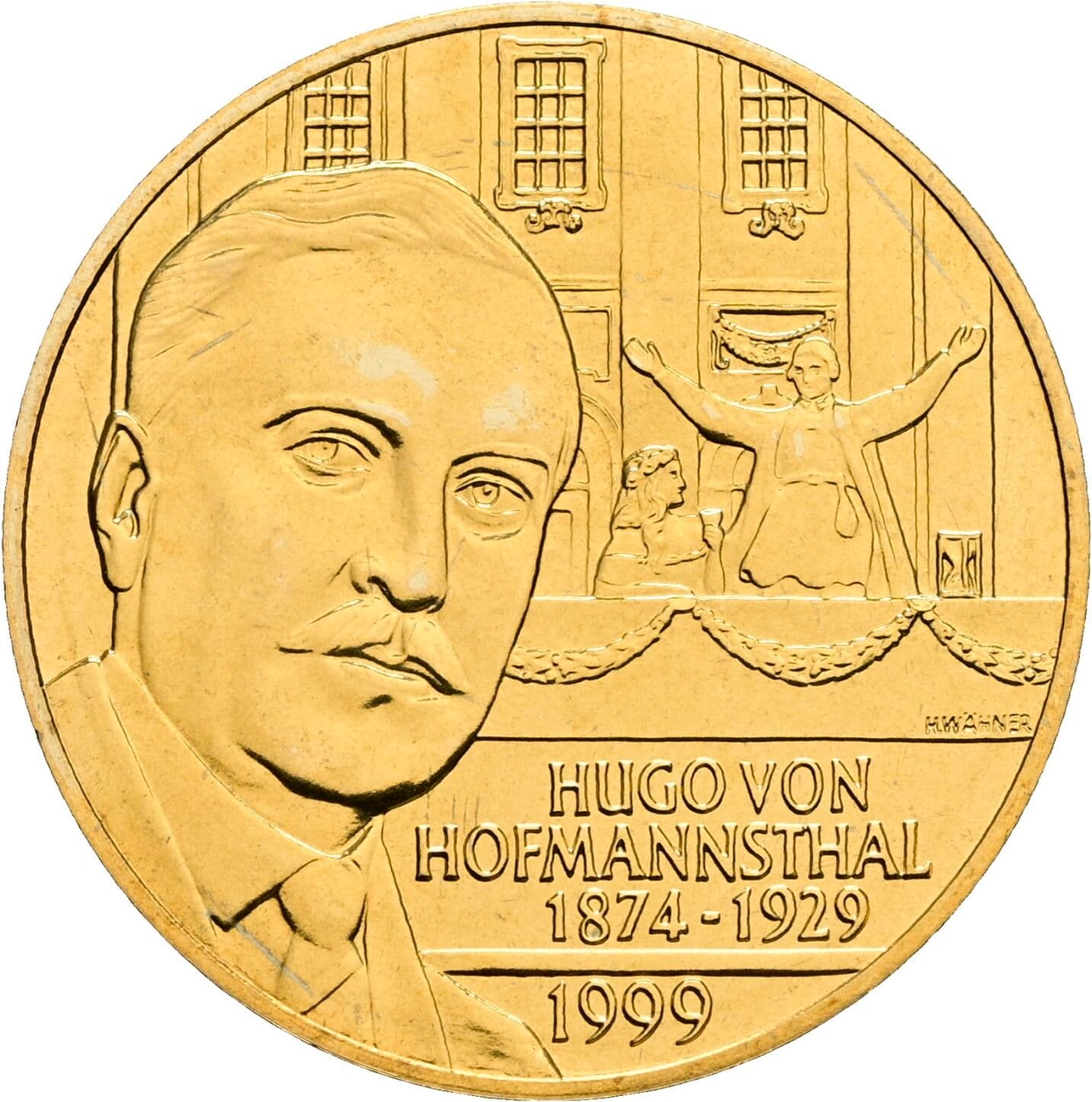 20 Schilling 1999 – Rückseite