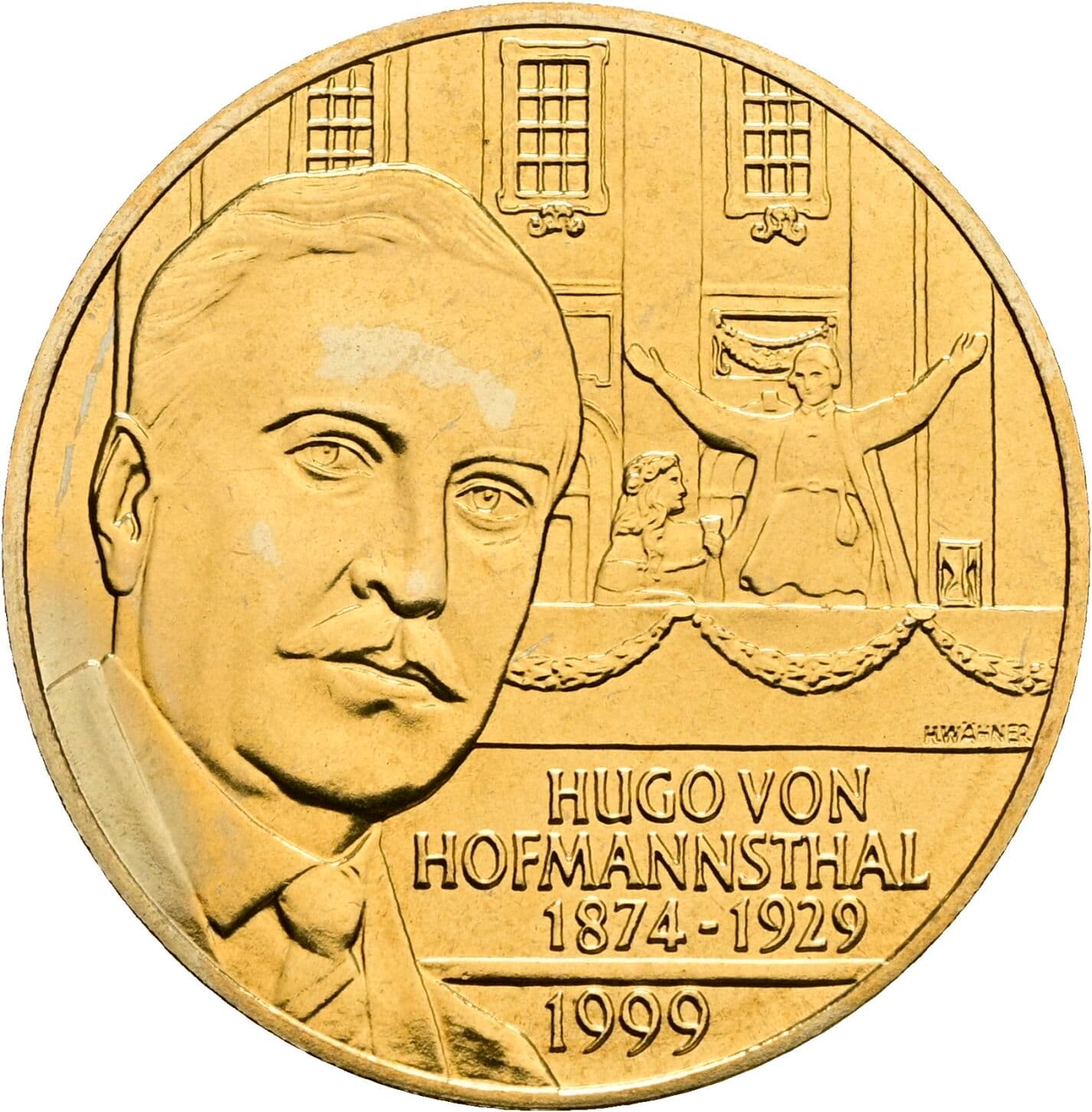 20 Schilling 1999 – Rückseite