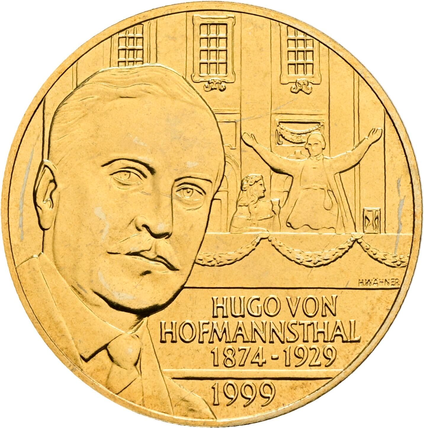 20 Schilling 1999 – Rückseite