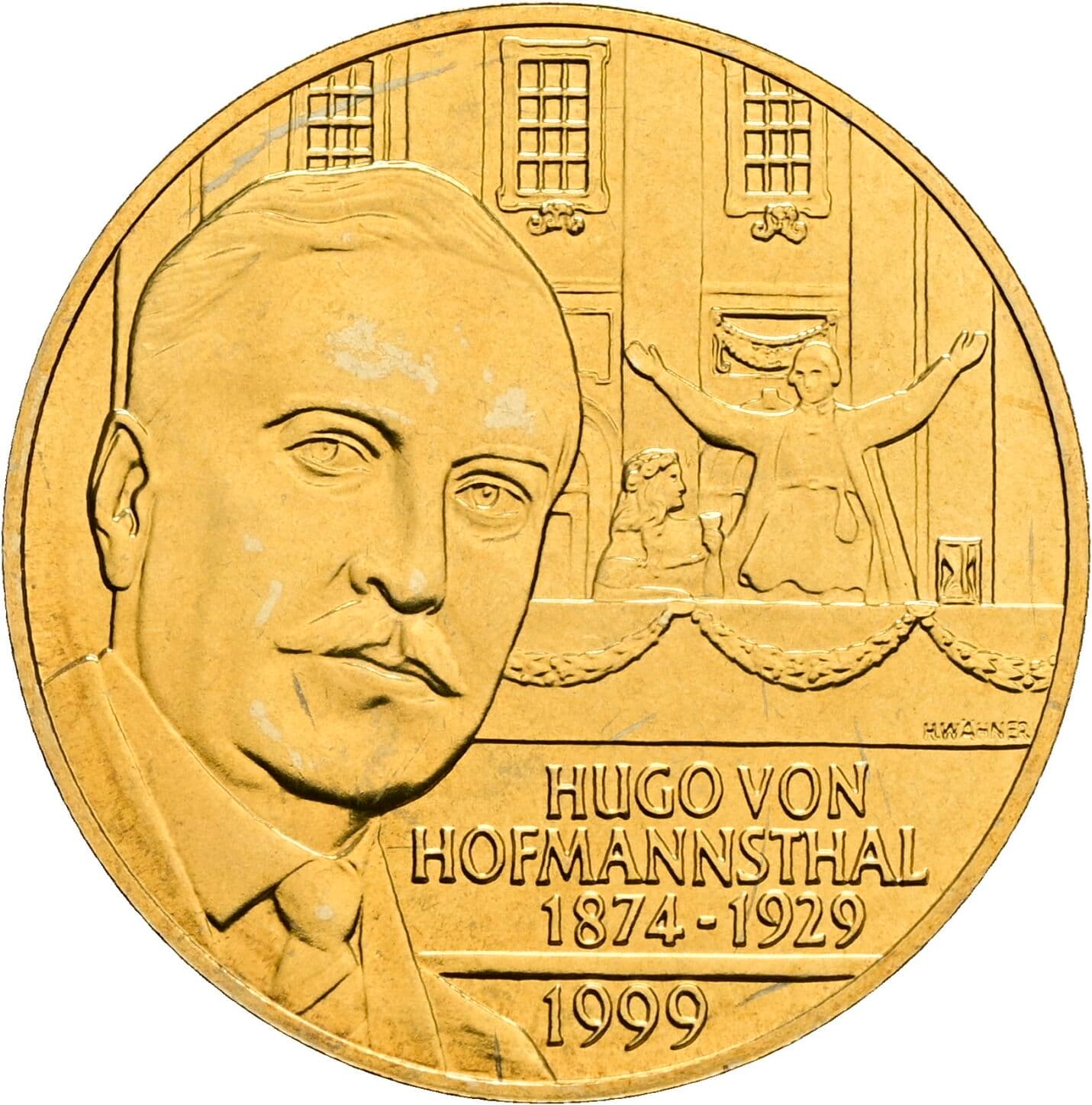 20 Schilling 1999 – Rückseite